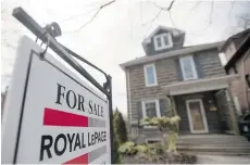  ?? TYLER ANDERSON/NATIONAL POST ?? A recent surveys suggests 31.5 per cent of Canadians see real estate prices rising, while 18.6 per cent believe they will drop.