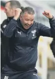  ??  ?? Peterborou­gh United manager Darren Ferguson.