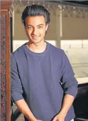  ?? PHOTO: SARANG GUPTA/HT ?? Aayush Sharma finds it funny that his marriage with Arpita Khan got more attention than many celebrity couples