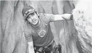  ?? FOX SEARCHLIGH­T VIA AP ?? James Franco plays Aron Ralston in “127 Hours.”