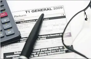  ??  ?? If you’re receiving a large income tax refund every year that means you’re having more income tax deducted than necessary, and experts say you may want to consider using tax-withholdin­g forms to hold onto more of your paycheque. THE GUARDIAN/DEPOSIT...