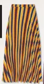  ??  ?? Mustard pink stripe skirt £28, glamorous.com