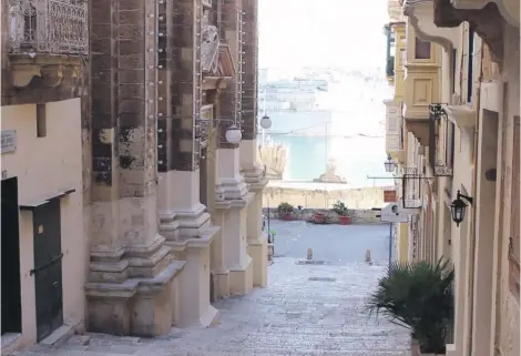  ??  ?? ‘He lived and passed away next to the Ta’ Ġieżu Church in St John’s Street, Valletta where he asked to be buried; he was on very amicable terms with the Franciscan Friars Minor who ran that church’