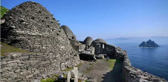  ??  ?? FEAST FOR THE SENSES: The monastic island, Skellig Michael was founded in the 7th century and is a big tourism draw especially since the filming of Star Wars. Photo: Valerie O’Sullivan
