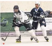  ?? FOTO: LARS FRÖHLICH ?? Stürmer Andre Petry (l.) und Co. richten den Blick auf die Saison 2021. Das Team dafür steht nun endgültig fest.