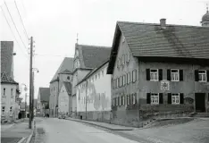  ?? ?? So sah der Geberle-Hof in Bad Wörishofen­s Innenstadt in früheren Zeiten aus.