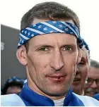  ??  ?? Hugh Bowman sports a split lip after being butted by Winx.