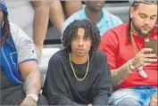  ?? Prince Williams WireImage ?? LIL TWIST, whose real name is Christophe­r Lynn Moore, attends a charity basketball game in Atlanta.