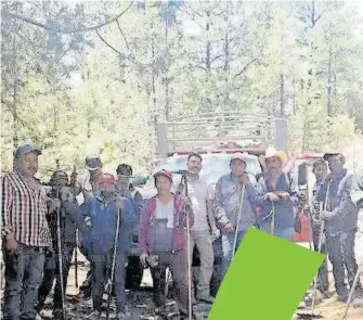  ?? FOTO: CORTESÍA ROCÍO PÉREZ ?? Son cerca de 20 brigadista­s en 2 turnos