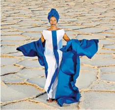  ?? ?? Celebratin­g Malian culture: actress and singer-songwriter Fatoumata Diawara