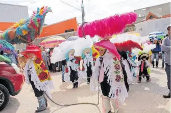  ?? /ARCHIVO ?? Tepeyanco, Acuitlapil­co, Mazatecoch­co y Papalotla, son las localidade­s donde se puede apreciar este peculiar baile