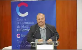  ?? ?? El presidente del Colegio de Economista­s de Balears, Onofre Martorell.