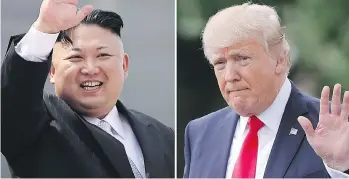  ?? THE ASSOCIATED PRESS FILES ?? A dispute between North Korean leader Kim Jong Un and U.S. President Donald Trump has some worried about the possibilit­y of a nuclear attack on Guam, an island in the western Pacific.