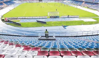  ?? SANTIAGO SALDARRIAG­A ?? El estadio Olímpico Pascual Guerrero, busca ser una de las sedes del certamen continenta­l.