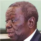  ??  ?? Morgan Tsvangirai