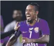  ??  ?? Al Ain winger Caio