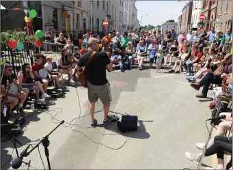  ??  ?? Music at the Gate is providing the perfect backdrop for a wonderful week in August at Fleadh 2018.