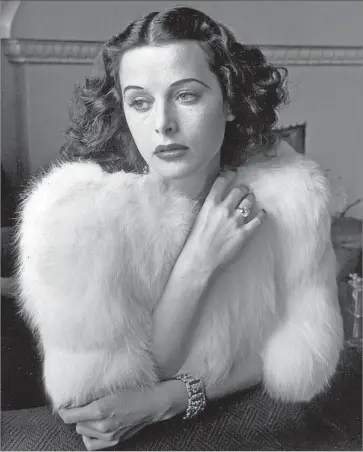  ?? Diltz / RDA / Everett Collection ?? A 1938 PORTRAIT of Golden Age beauty Hedy Lamarr in her early 20s in the absorbing new documentar­y.