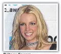  ??  ?? Britney Spears.