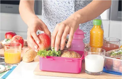  ?? Picture: Getty Images. ?? Food for thought: milk and water will still be on offer to pupils, though at least one parent is annoyed there has been no move to address the presence of desserts on menus.