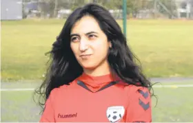  ?? AP FILE ?? Former Afghanista­n women’s soccer captain Khalida Popal, who now lives in Denmark, says her former teammates fear for their lives after the Taliban’s takeover of the country.