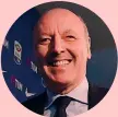  ?? ANSA ?? Beppe Marotta, 60 anni