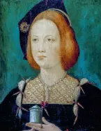  ??  ?? Portrait anonyme de Marie Tudor (14961533). Soeur d’Henri VIII, elle est d’abord promise à Charles Quint, avant de s’unir à Louis XII, roi de France.