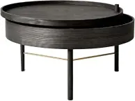 ??  ?? ‘Turning Table’ in ‘Black Ash’ by Theresa Arns for Menu, £450,
Skandium (skandium.com)