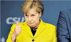  ?? Foto: Profimedia.cz ?? Angela Merkelová chválí svoji stranu.