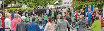  ?? Foto: Jonas Voss ?? Beim „Café Inklusion“waren alle Menschen zum Mitwirken eingeladen.