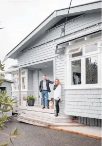  ??  ?? 3/2 MERWOOD LANE, DEVONPORT SIZE (more or less): House 150 sq m, Land one third share 1396sq m.PRICE GUIDE: CV $1.175 million.AUCTION: Sept 27,6.30 pm (unless sold prior).INSPECT: Sun 1-2pm.SCHOOLS: Bayswater primary, Belmont Intermedia­te, Takapuna Grammar.CONTACT: Michael Swarbrick, Harcourts,021 888 133.ON THE WEB: harcourts.co.nz/ TK33237*Plus 1 OSP.