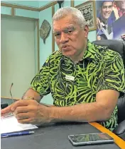  ?? Photo: ?? Acting Dean Fiji National University Salabogi Mavoa