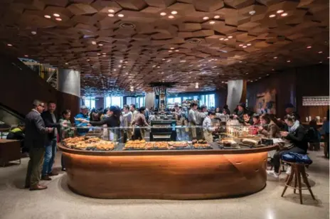  ??  ?? Starbucks has placed a big bet on the burgeoning coffee culture of China, a country traditiona­lly known for tea-drinking.