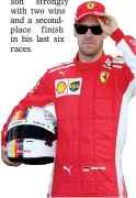  ??  ?? Sauber driver Charles Leclerc of Monaco Ferrari driver Sebastian Vettel of Germany