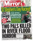  ??  ?? FLASHBACK Irish Mirror covers story