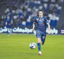  ?? // AL-FATEH ?? Cristian Tello, jugador del Al Fateh desde enero de 2023