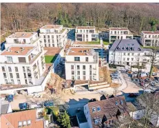  ?? RP-ARCHIVFOTO: REICHWEIN ?? Die Neubauwohn­ungen am Kaiserberg gehören zu den exklusivst­en und teuersten in ganz Duisburg.