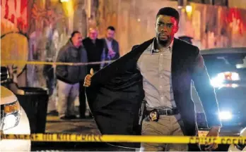  ??  ?? Der NYPD-Detektiv Andre Davis (Chadwick Boseman) muss zwei flüchtige Polizisten­mörder stellen.