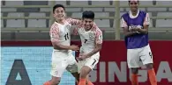  ?? AFP file ?? Sunil Chhetri has praised Stephen Constantin­e for India’s climb up the Fifa rankings ladder. —