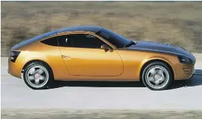  ?? NISSAN ?? The Nissan Z concept from 1999