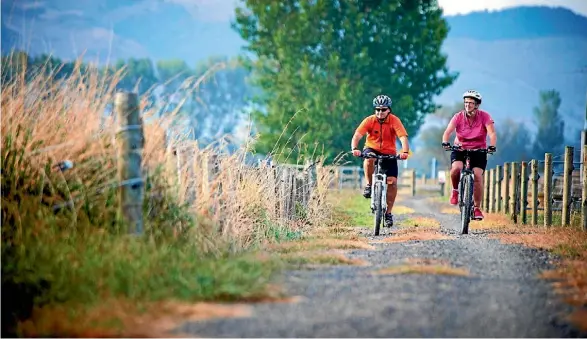  ?? SUPPLIED ?? Hauraki Rail Trail is proving a popular tourism drawcard. Work is underway to extend it from Te Aroha through to Matamata.