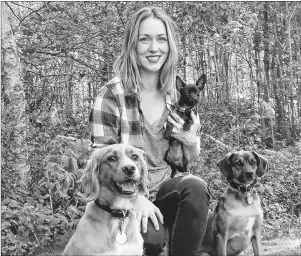  ?? SUBMITTED PHOTO ?? Hannah McIlveen, owner of Open Arms Boarding Kennel and Daycare in River Ryan, is compiling a list of dogfriendl­y enterprise­s in the CBRM in hopes of reducing incidents where people leave their four-legged friends in hot cars in the summer months.