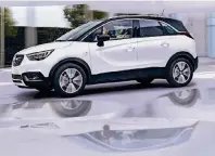  ?? FOTO: HERSTELLER ?? Der Opel Crossland X wurde in Zusammenar­beit mit Peugeot und Citroën entwickelt und soll den Meriva ablösen.