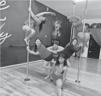  ?? ERIKA RAMÍREZ ?? El pole dance además de liberador permite quitar prejuicios.FOTOS