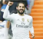  ?? ANSA ?? Isco, 23 anni, ha segnato ieri la prima rete stagionale