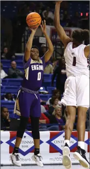  ?? (Arkansas Democrat-Gazette/Thomas Metthe) ?? Forward Jamal Shorty (above) and guard Traejon Blake bring experience to an England team that will need some younger players to acclimate quickly.