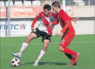  ??  ?? IGUALDAD. Arranz consiguió empatar cuando se cumplió la hora de partido.