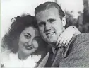  ??  ?? CBS correspond­ent George Polk and his wife, Rea, pose for the camera, shortly before his murder in 1948.