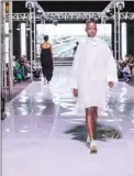  ?? ?? Lebo Merafhe’s collection that she presented at the AFI Fashion Week