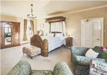  ??  ?? Dunsley Hall’s outdoor areas, spacious rooms and newly-introduced white glove butler tray service ensure guests can enjoy their experience with maximum safety.